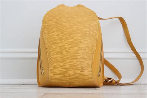 yellow lv|louis vuitton yellow backpack.